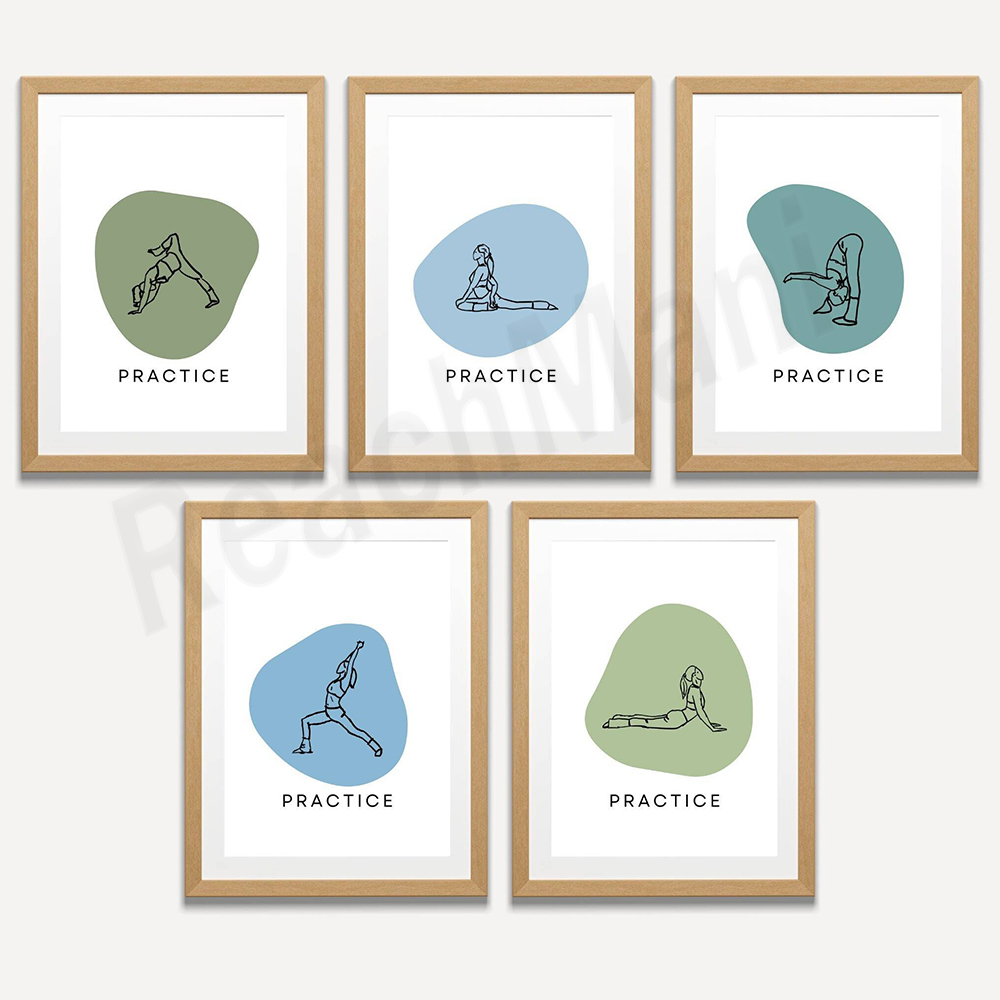 Health Wellness Poster - Poster Mindfulness Safe Space - Stampa