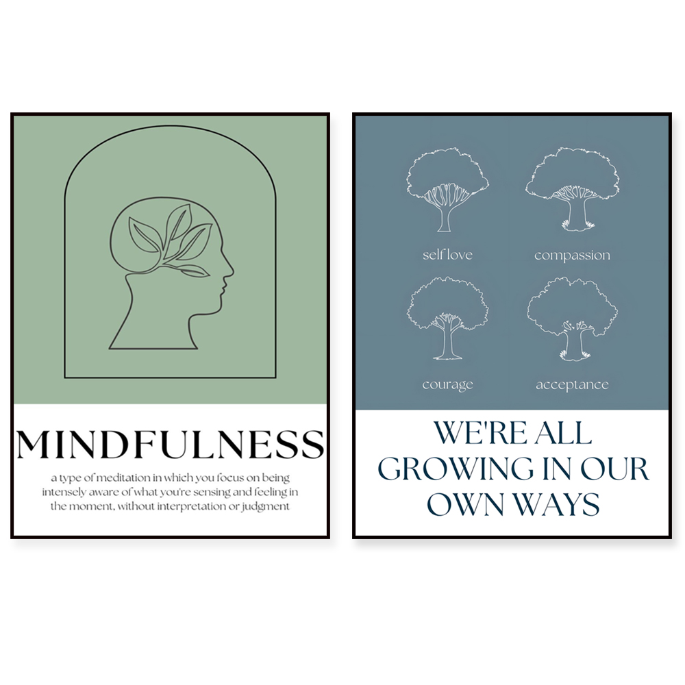 Health Wellness Poster - Stampa di consapevolezza, è un poster
