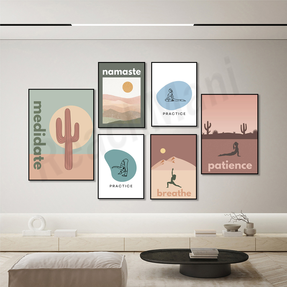 Poster Mindfulness Safe Space  - Health Wellness Poster recensione e prezzo