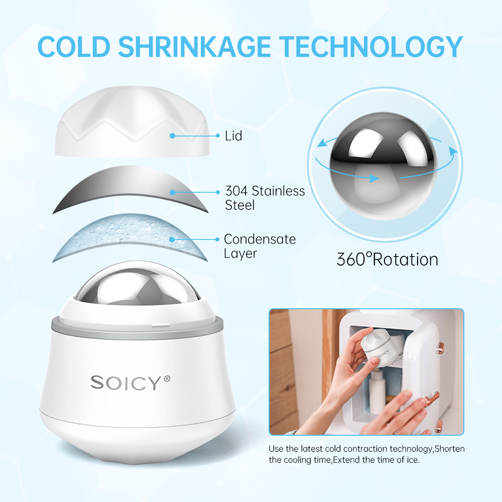 Rullo di ghiaccio in acciaio i - Ice Roller Face Cold recensione e prezzo